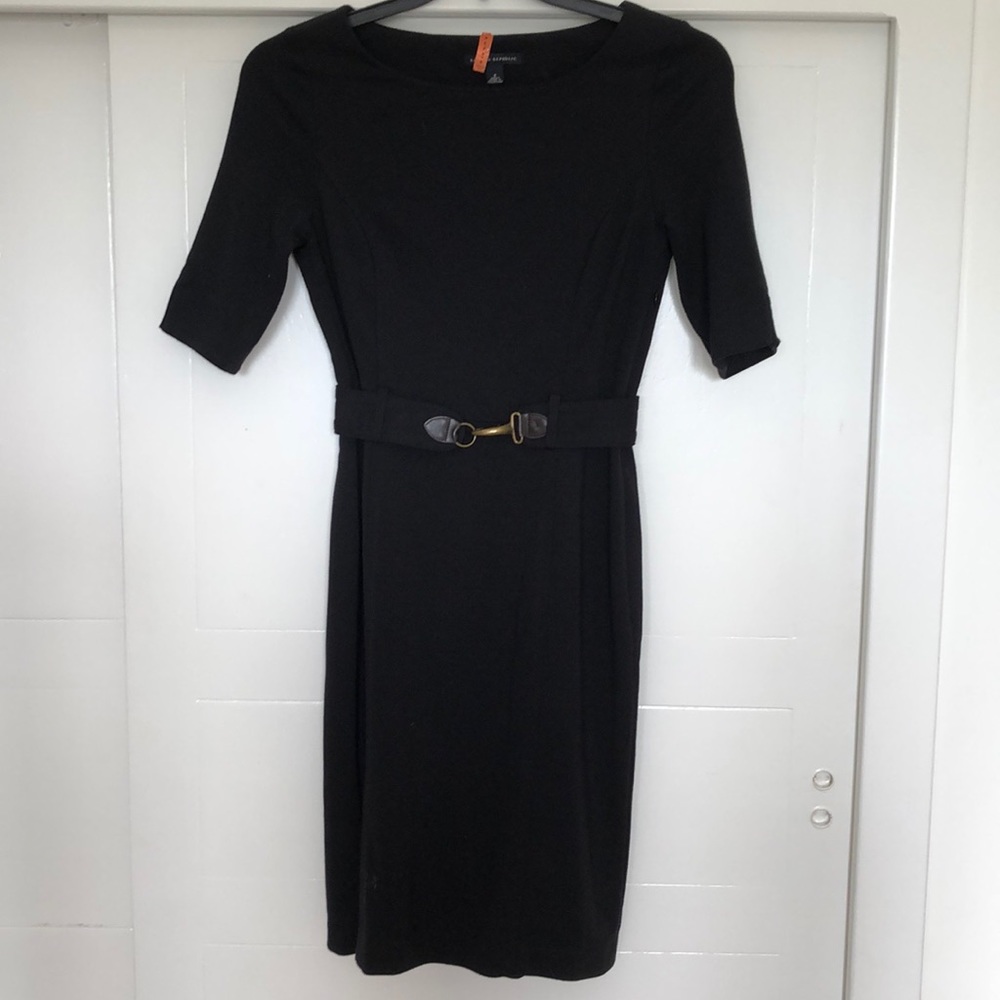 Banana republic black dress- Size 6